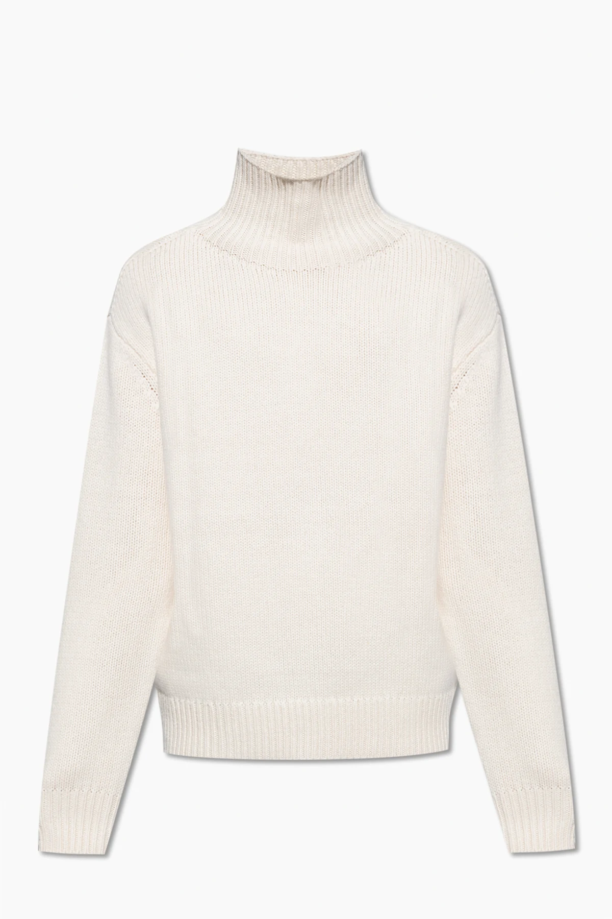 Wool turtleneck sweater