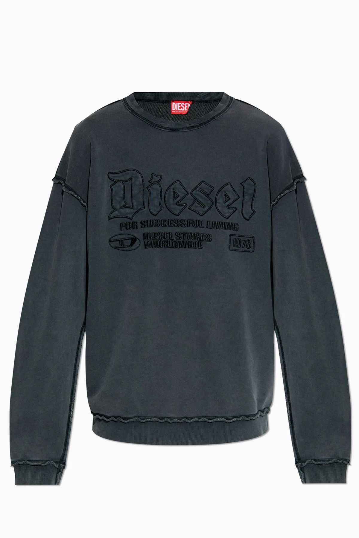 Bluza z surowym wykończeniem ‘S-BOXT-RAW’