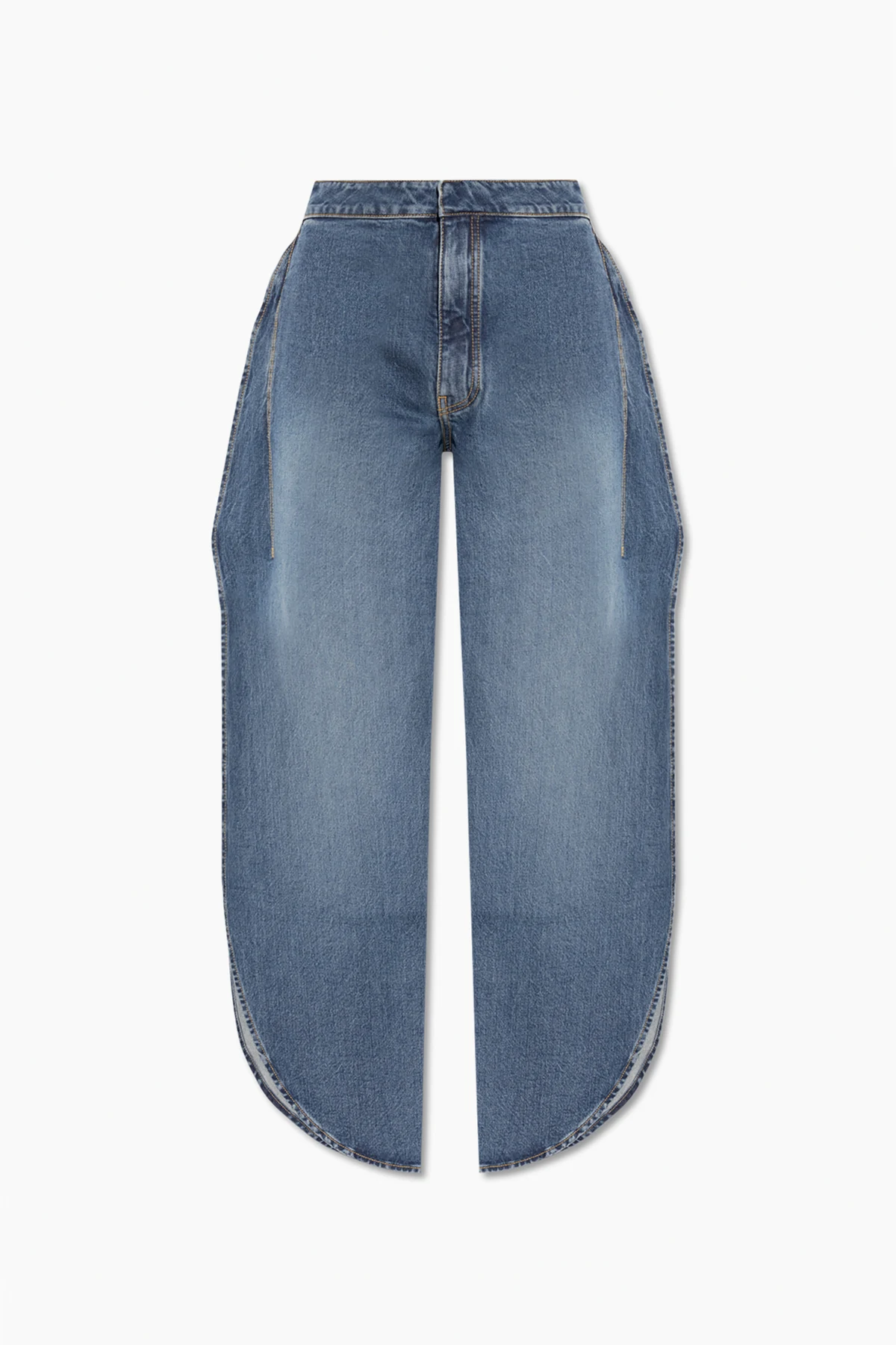 Jeans mit Schlitzen