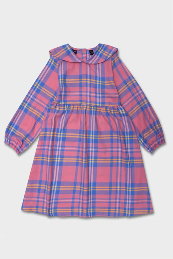 Sukienka ze wzorem w kratę