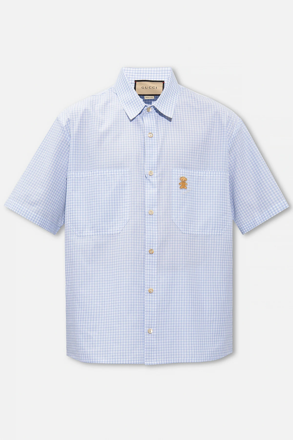 Shirt with patch