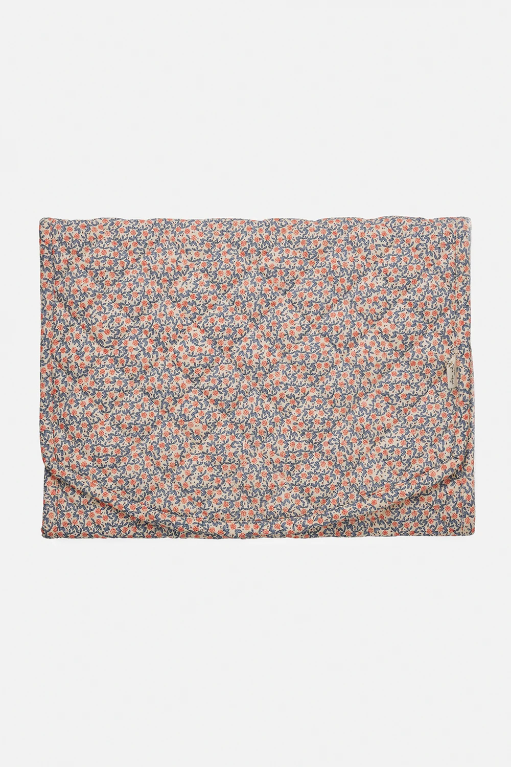 Changing mat with floral motif