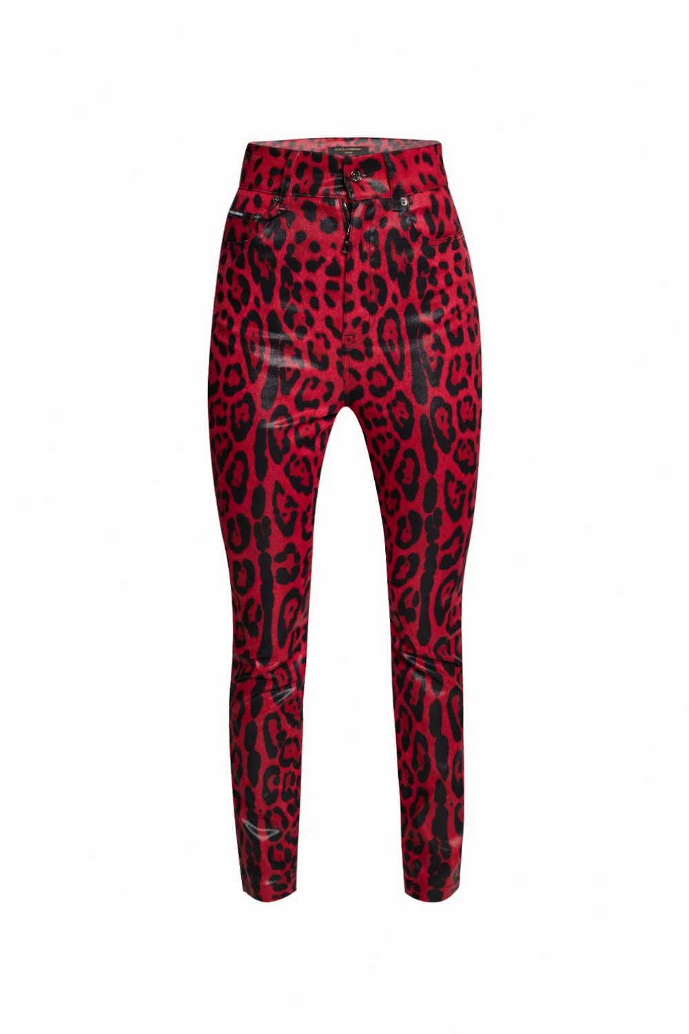 High-waisted trousers