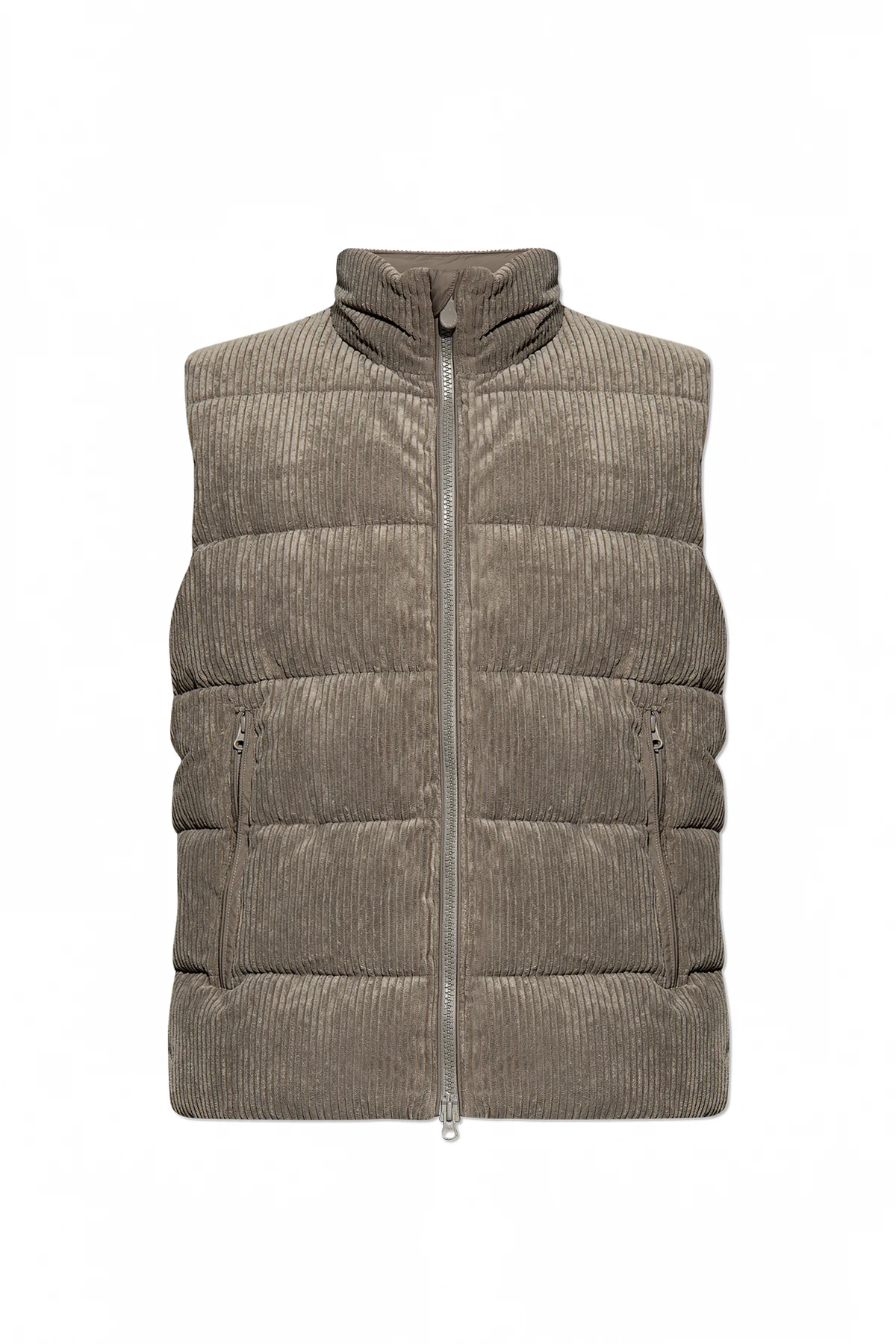 ‘Euryops’ corduroy vest