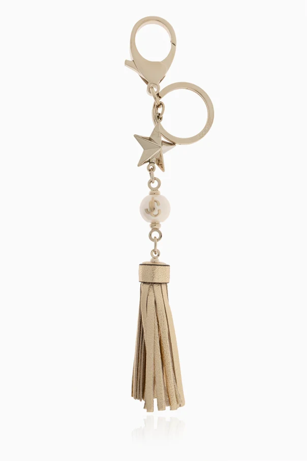 GOLD Keychain with pearl