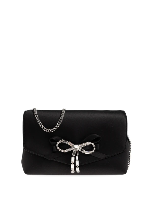 CZARNY Torba na ramię `Soft Bow Mini`