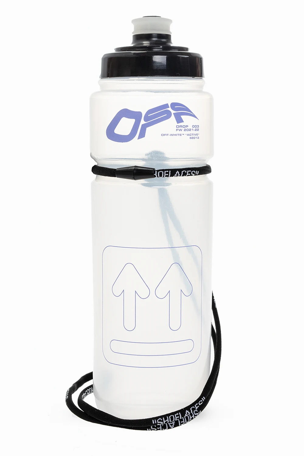 Water bottle with logo