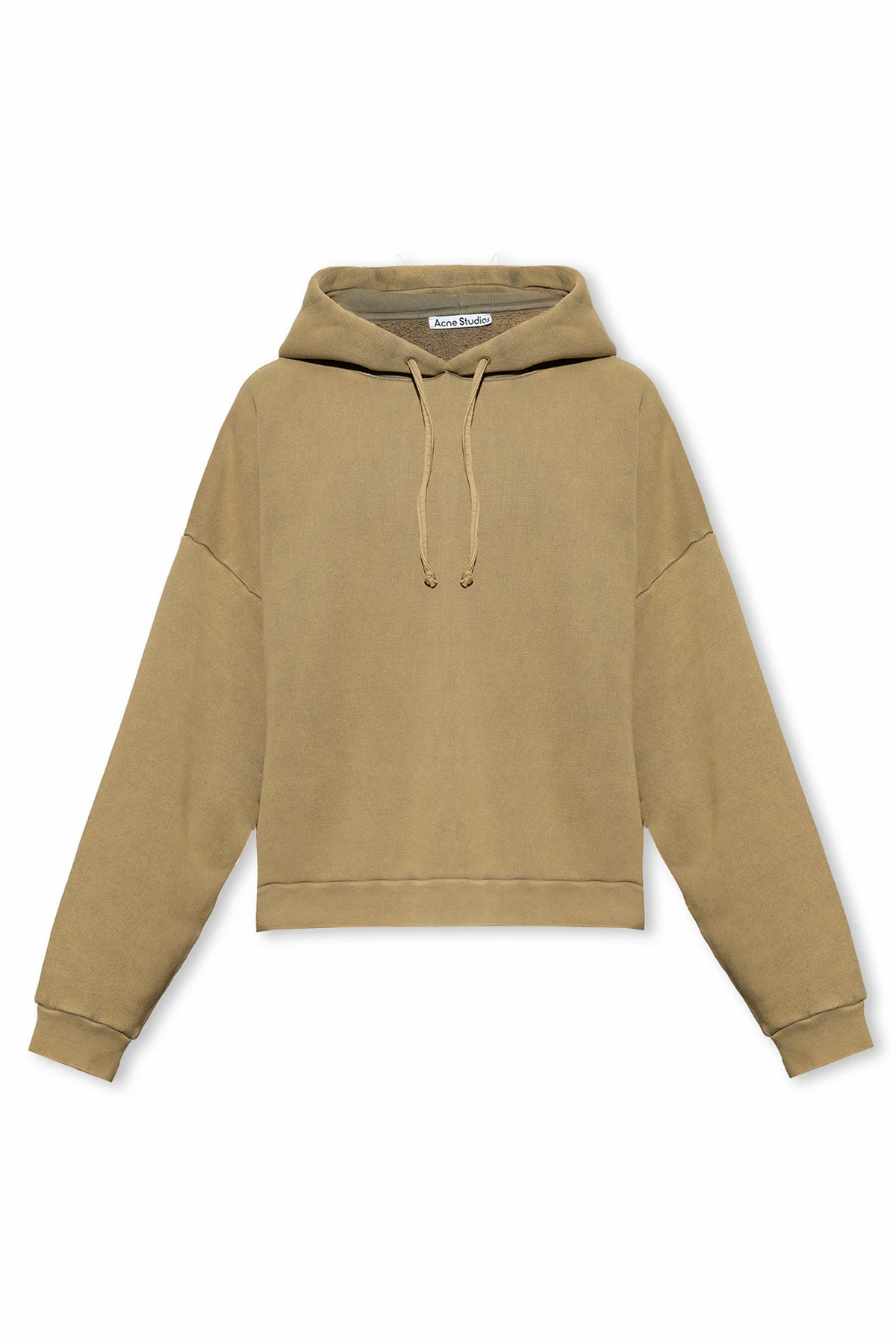 Hoodie with logo patch