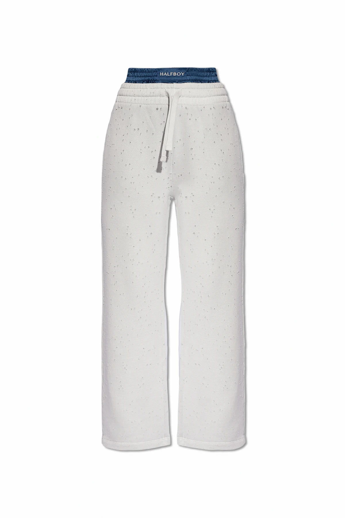 GREY Sweatpants with vintage effect