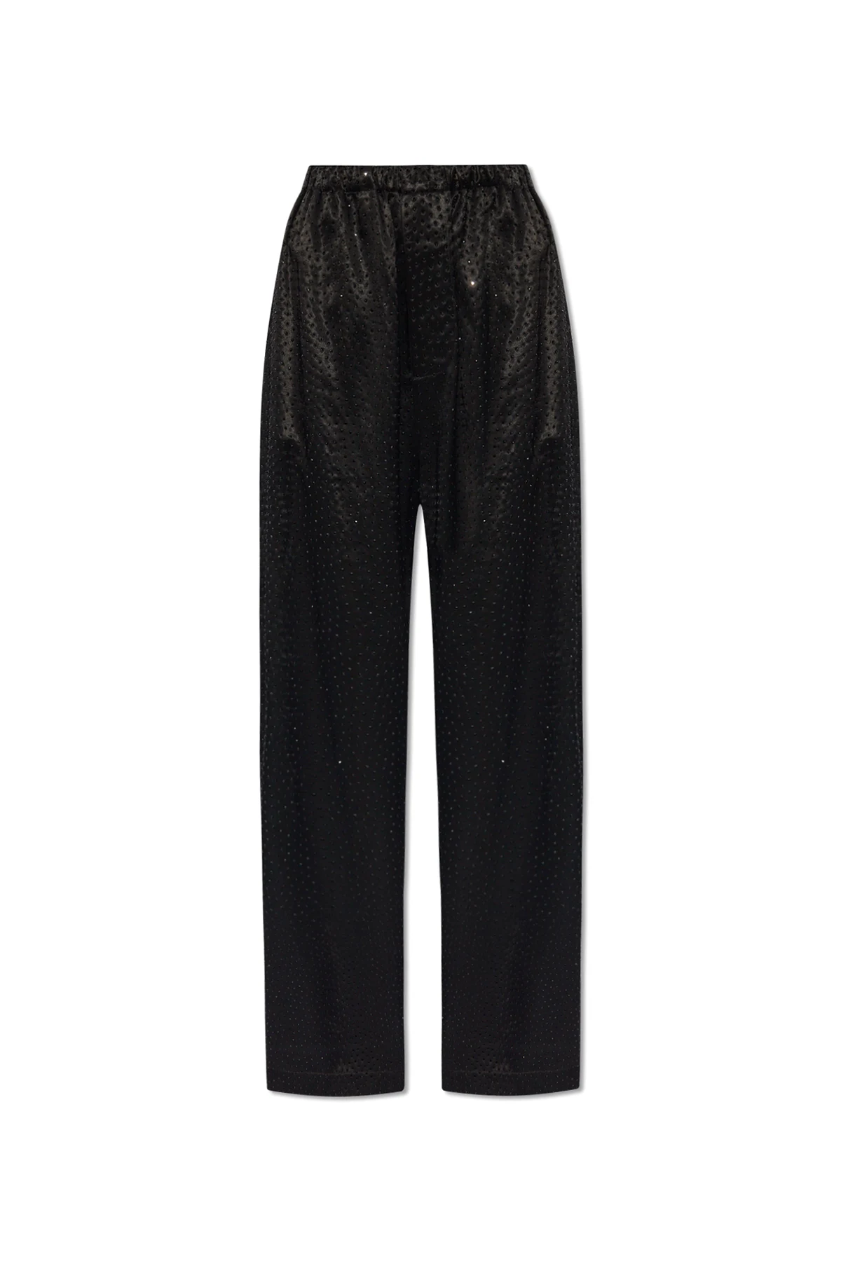 Satin trousers