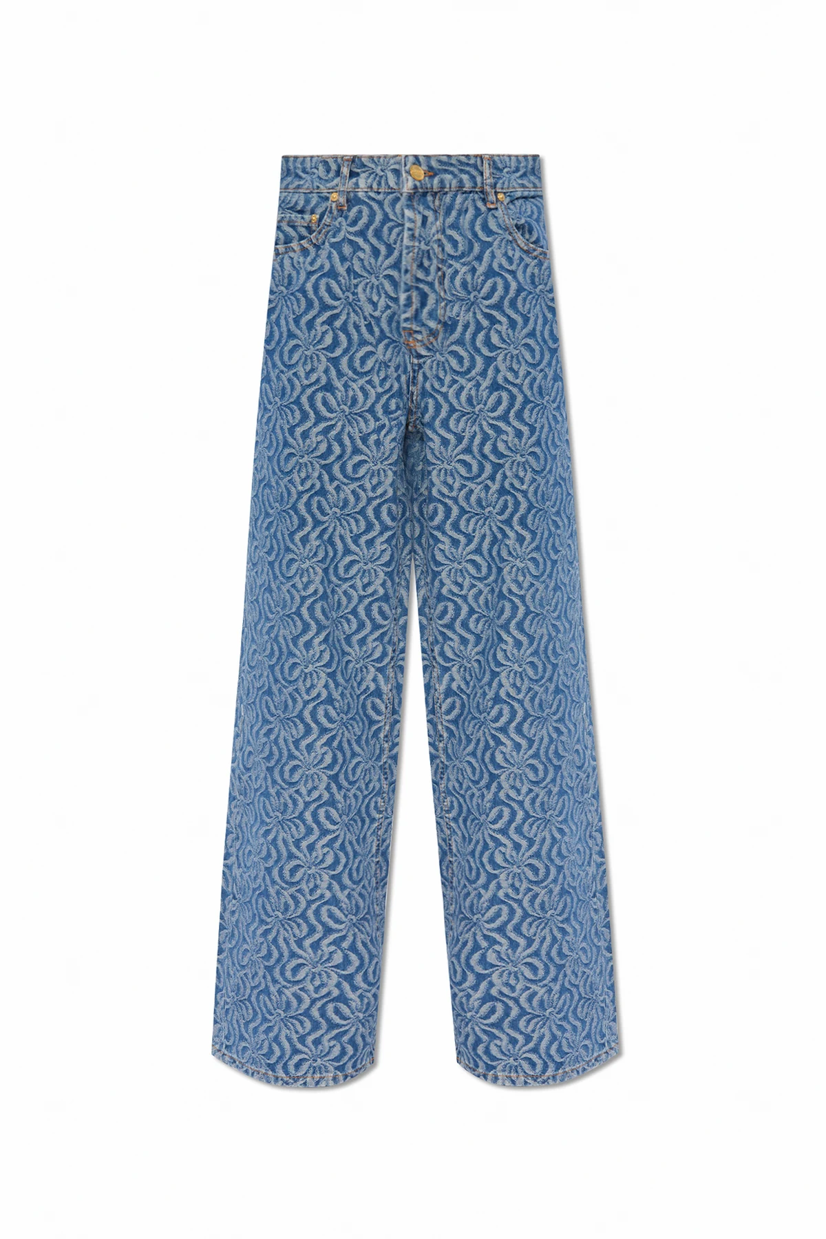 Patterned jeans