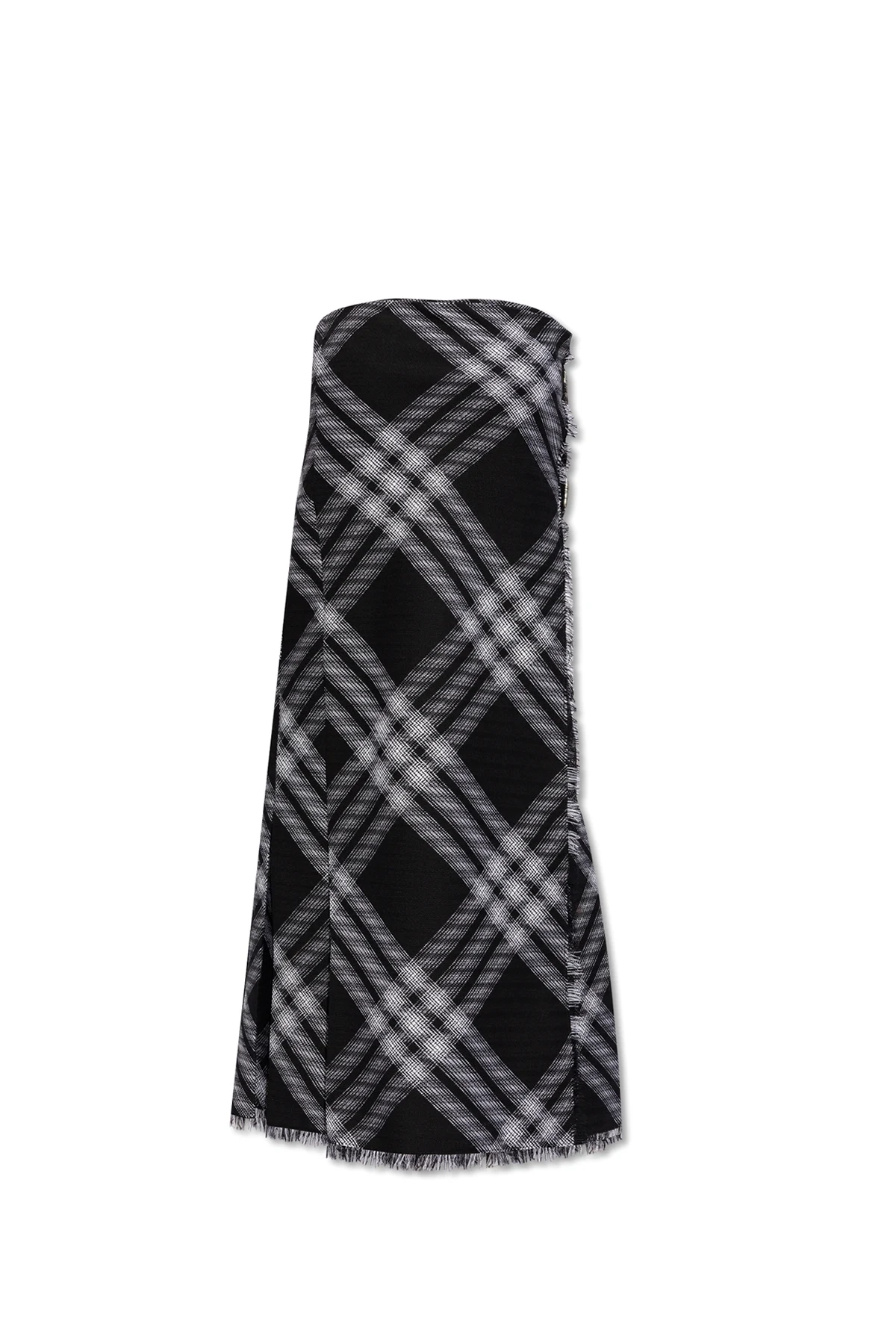 Checked dress