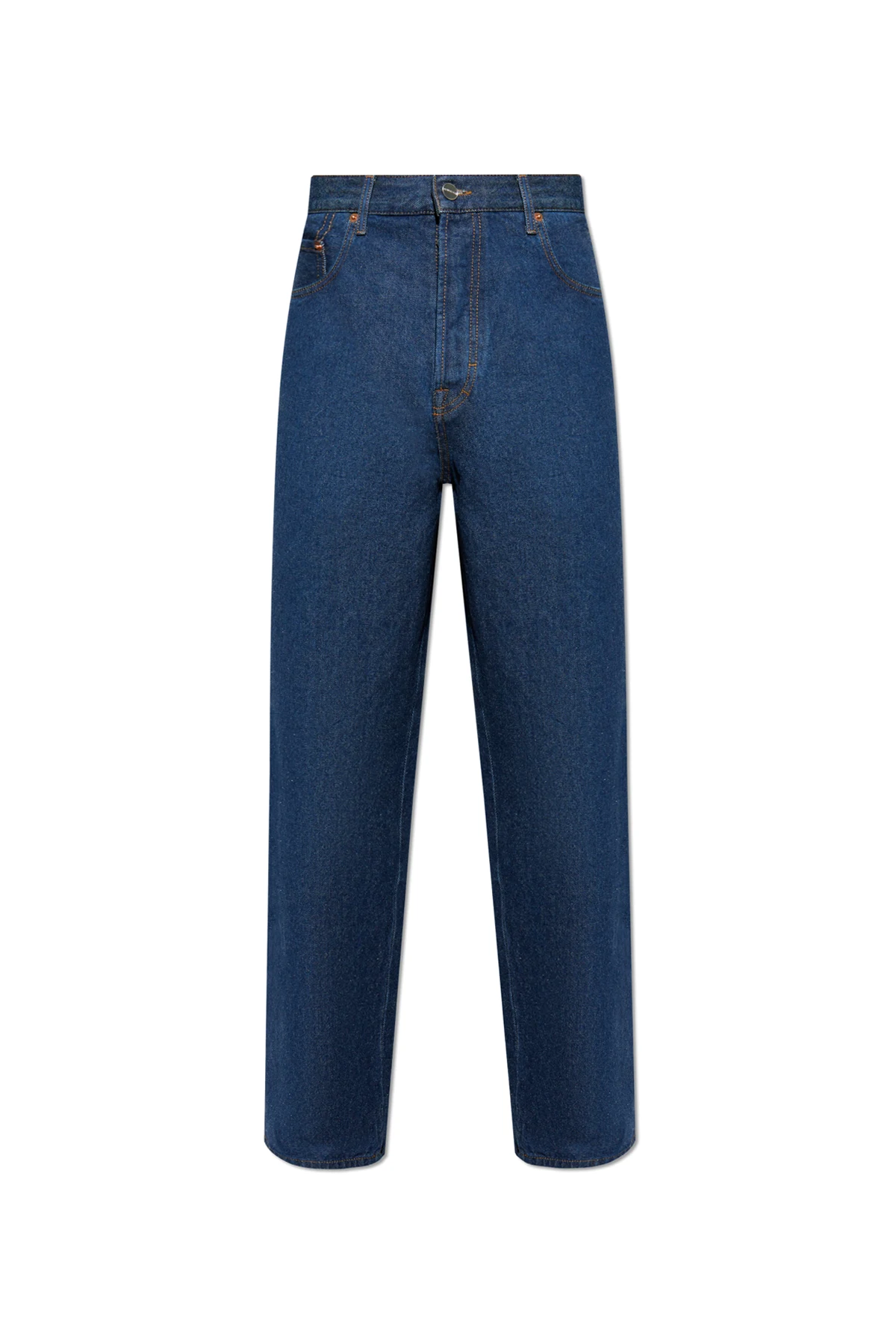 MARINEBLAU Jeans mit Logo