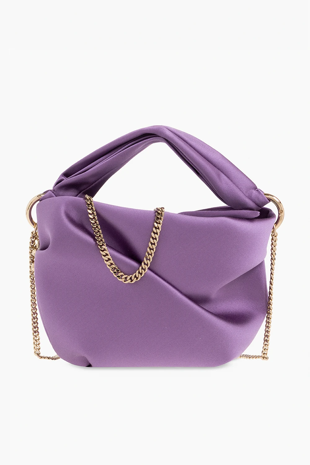 ‘Bonny’ satin shoulder bag