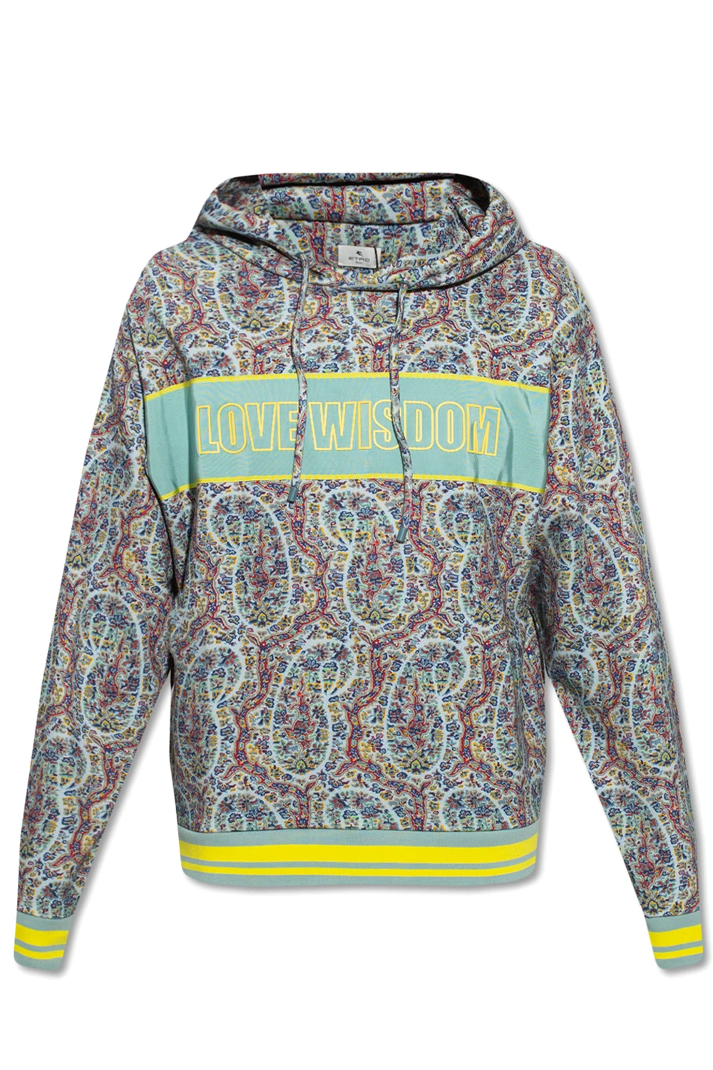 Patterned hoodie