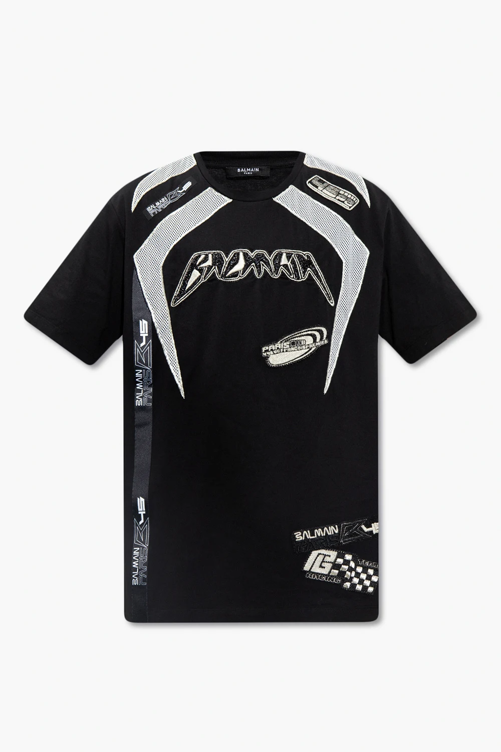 Patched T-shirt