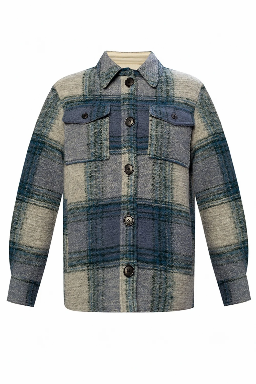 Checked jacket