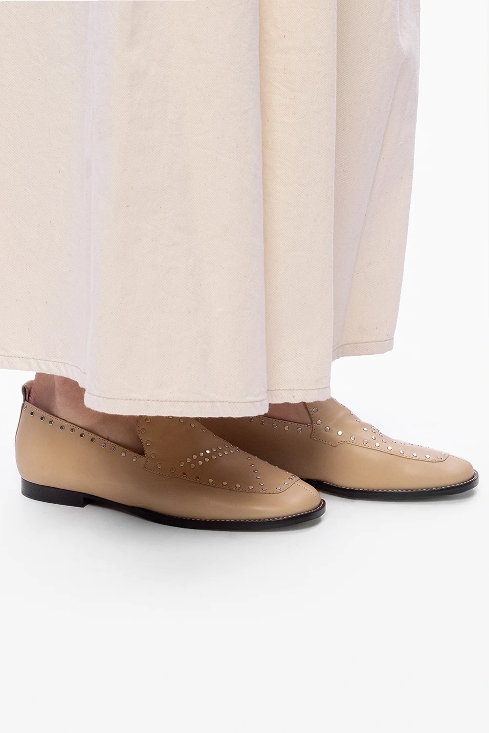 Skórzane buty ‘Studded Loafer’