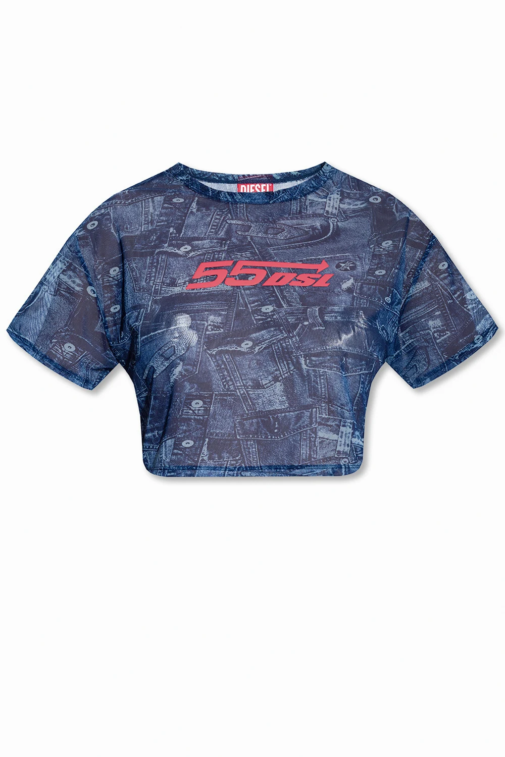 'AWTEE-BRIIZE-WT28' cropped top