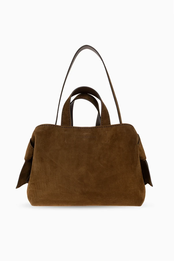 BRAUN Shopper-Tasche aus Wildleder