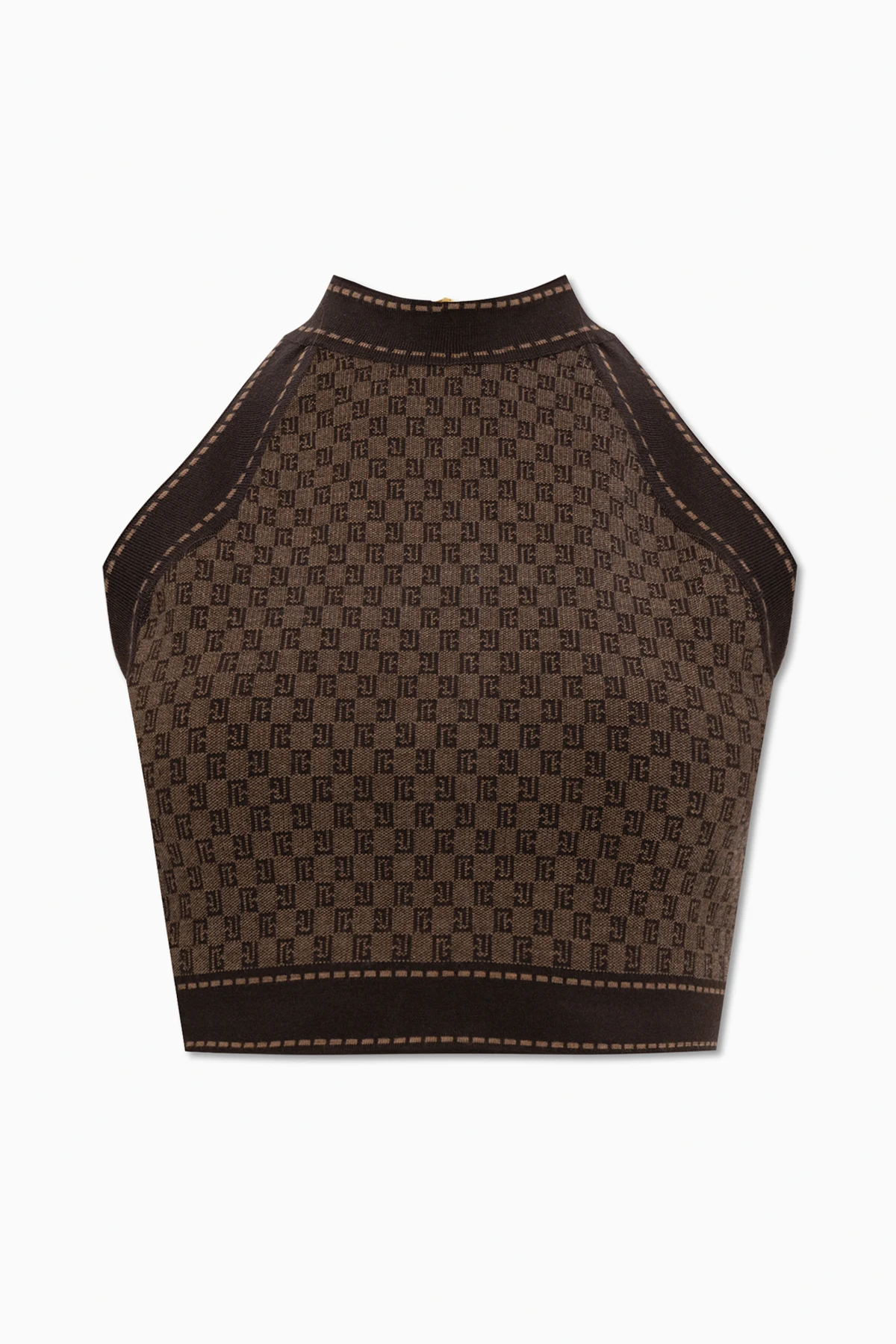 Krótki top z monogramem