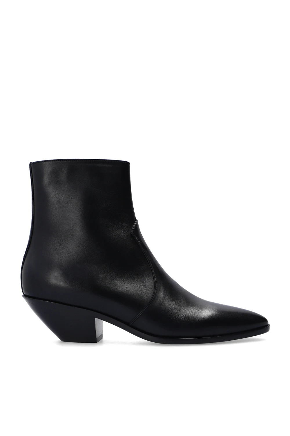 ‘West’ heeled ankle boots