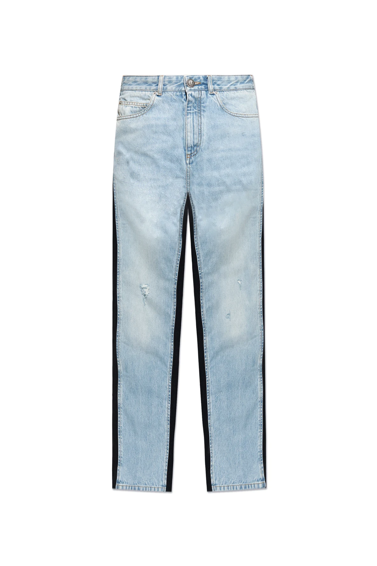BLUE Jeans with vintage effect by Balmain