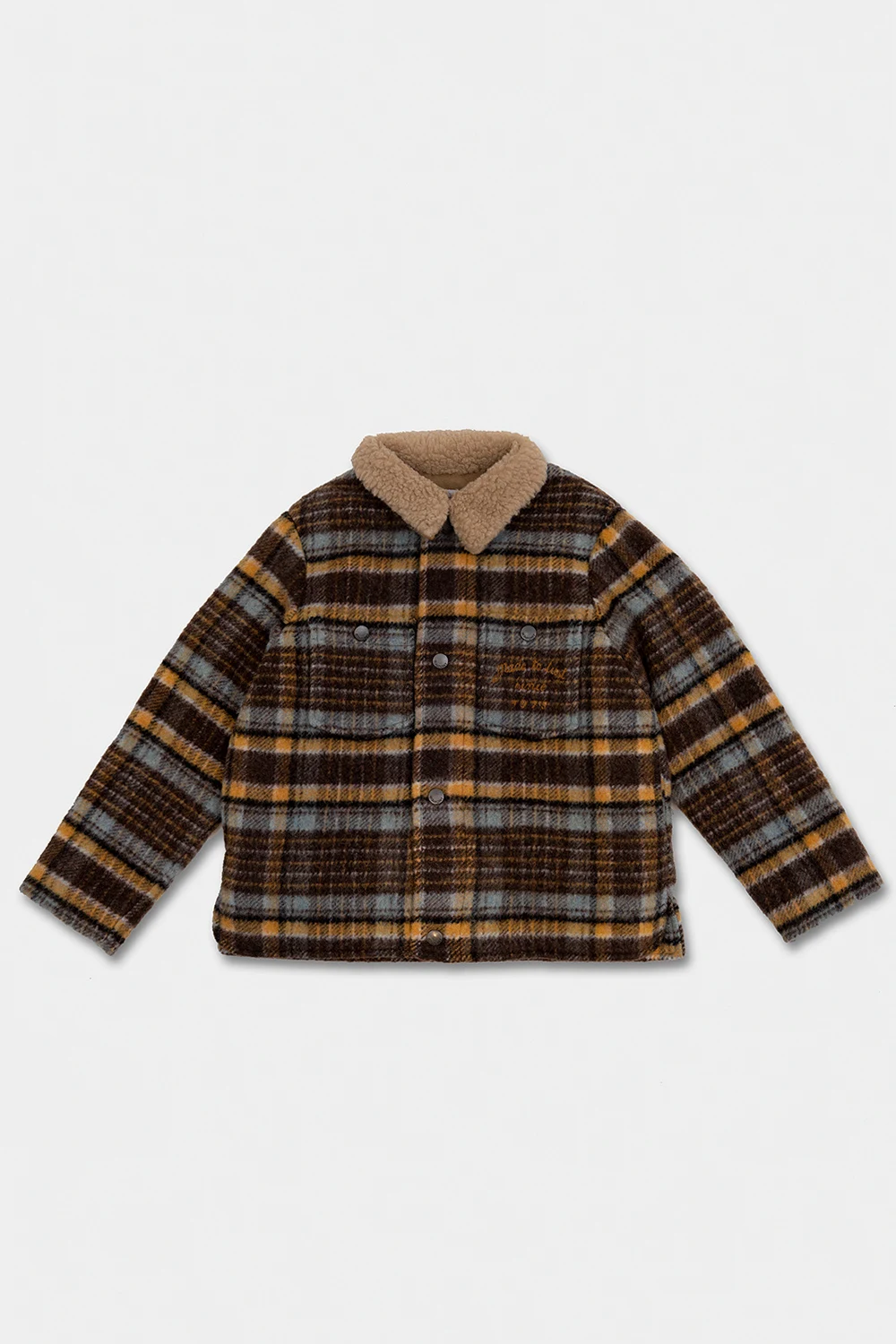 Checked jacket