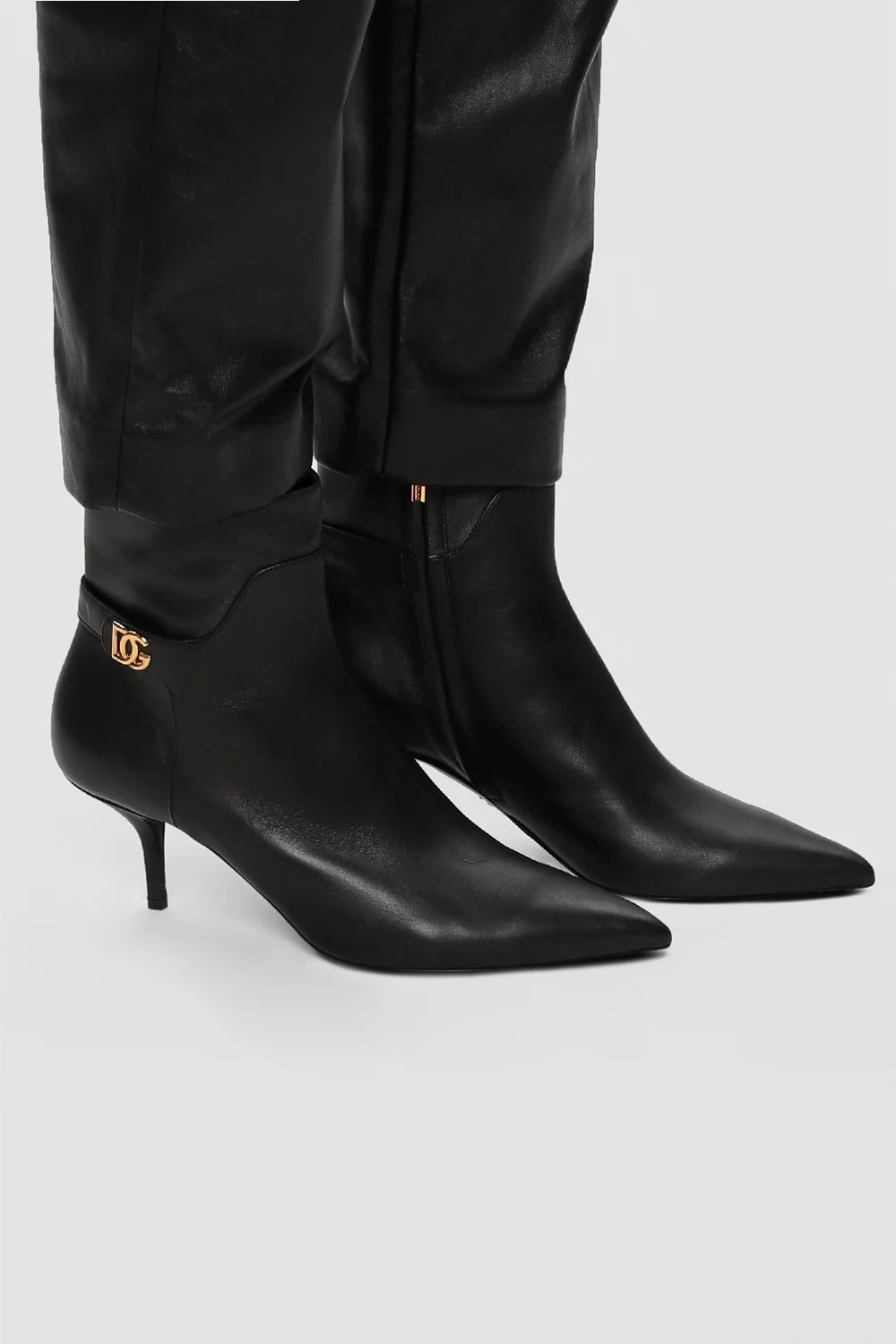Stiletto-heeled booties