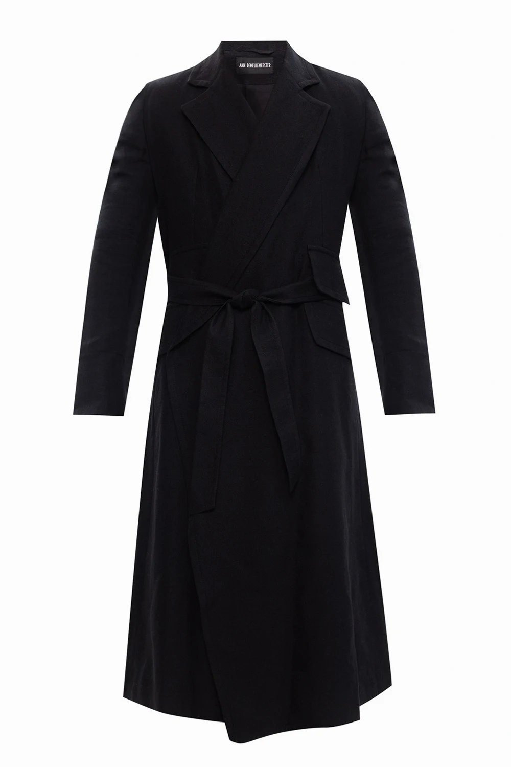 Płaszcz z otwartymi klapami