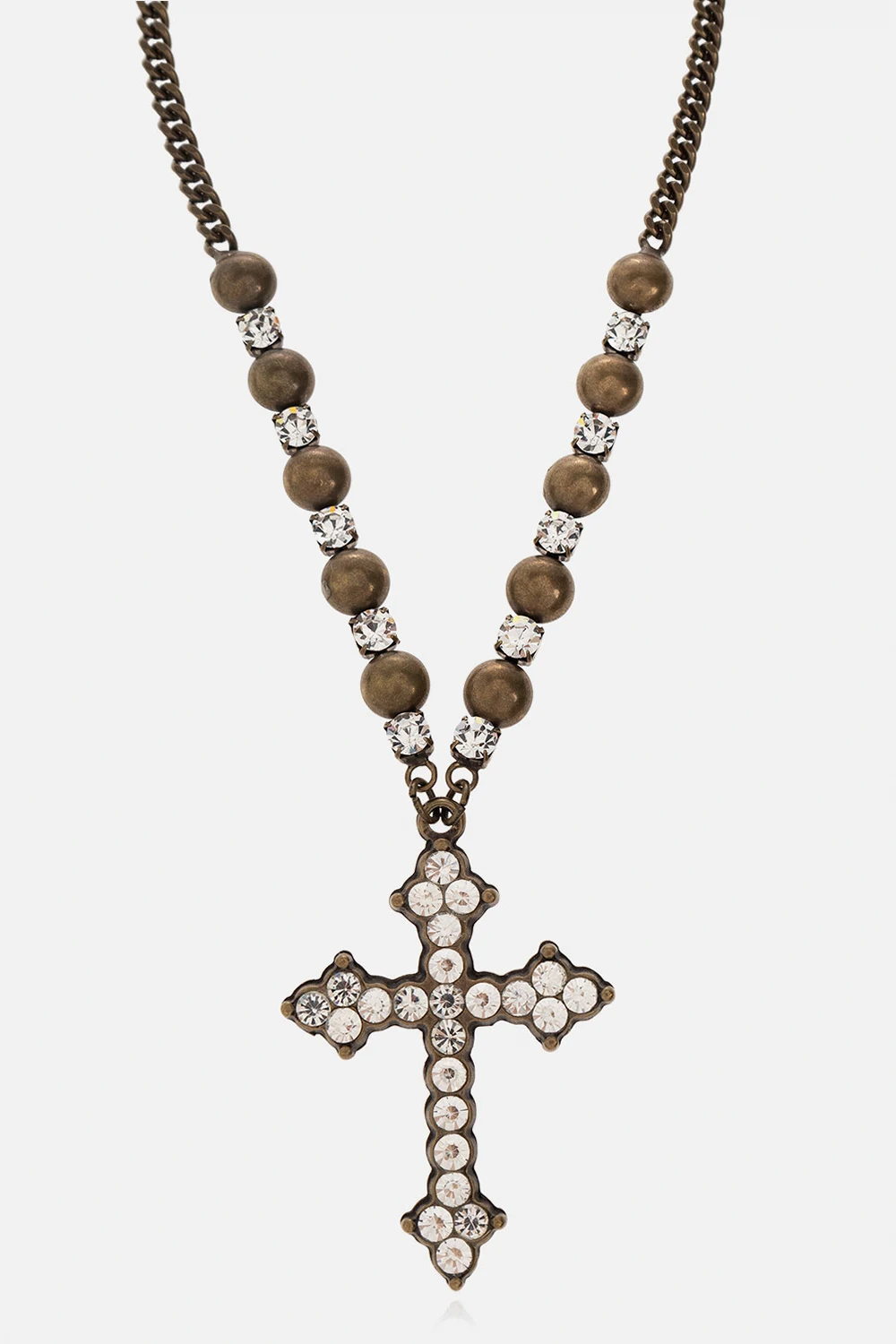 Necklace with cross pendant