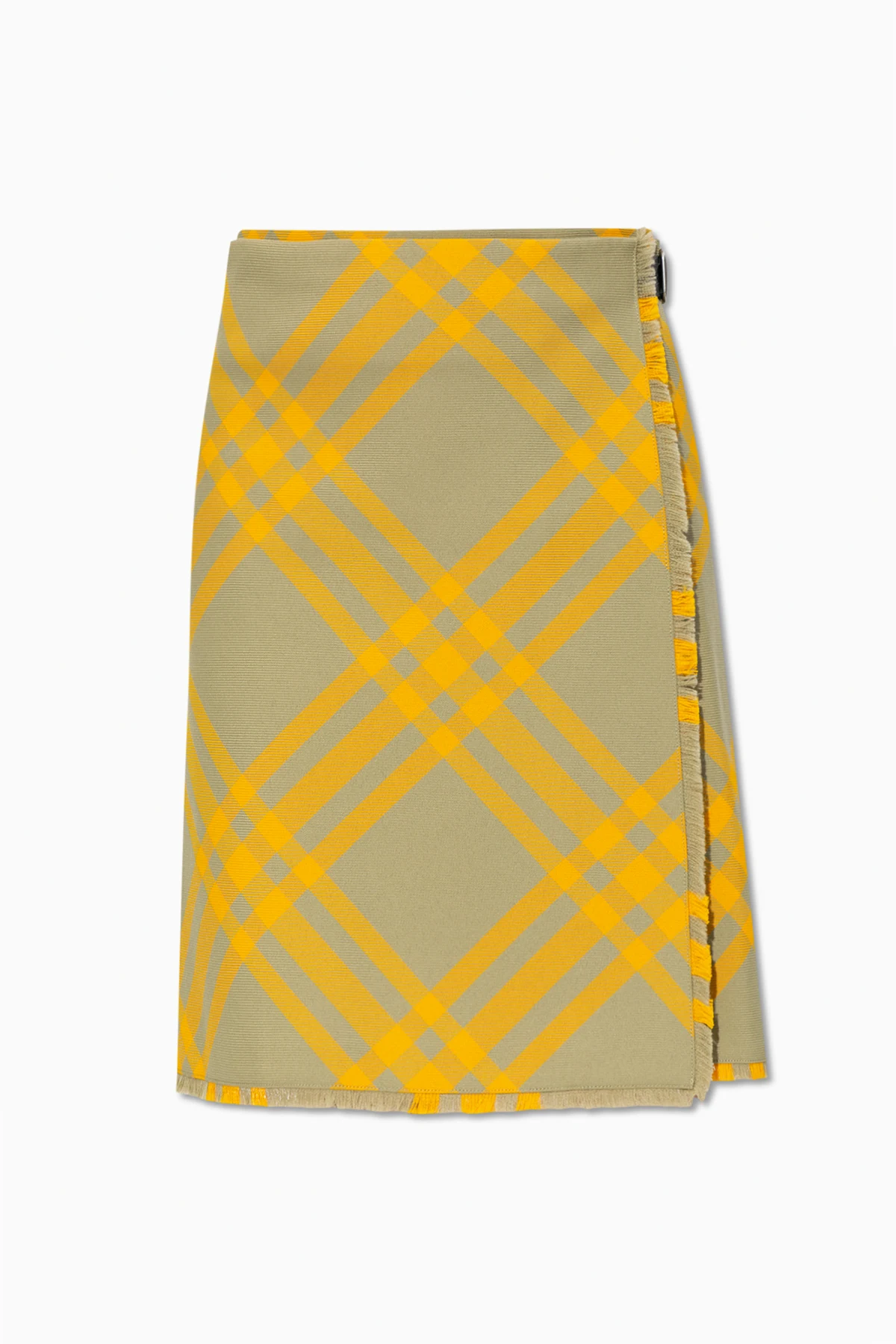 Checked skirt