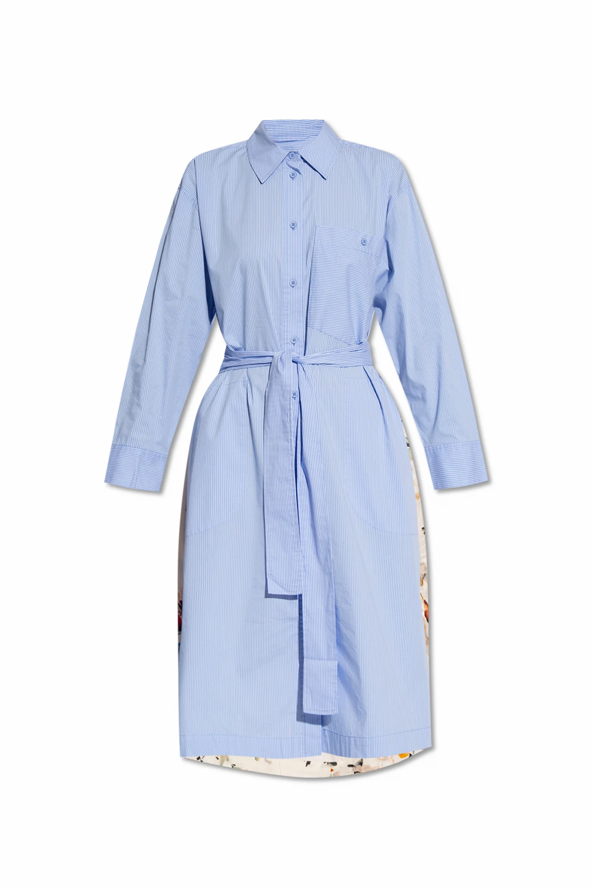 ‘Masseila’ panelled shirt dress