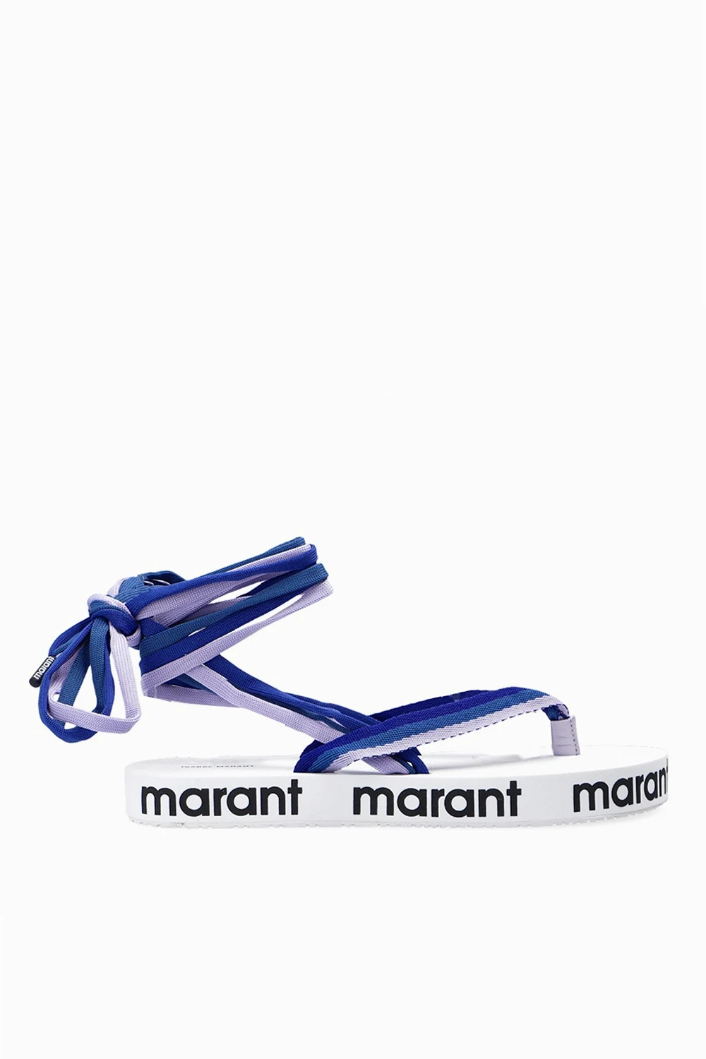 Flip-flops with ankle ties