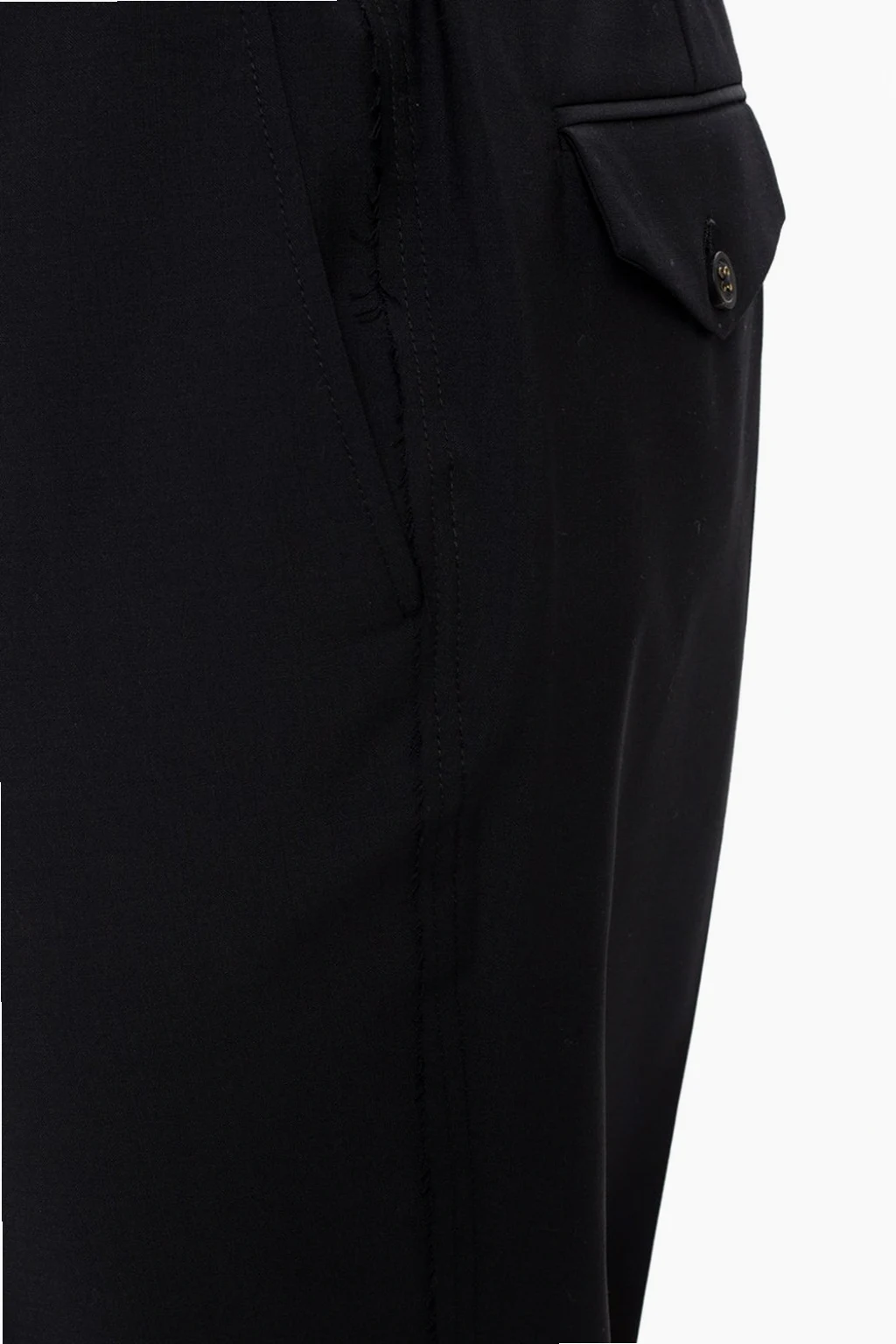 Pleat-front trousers