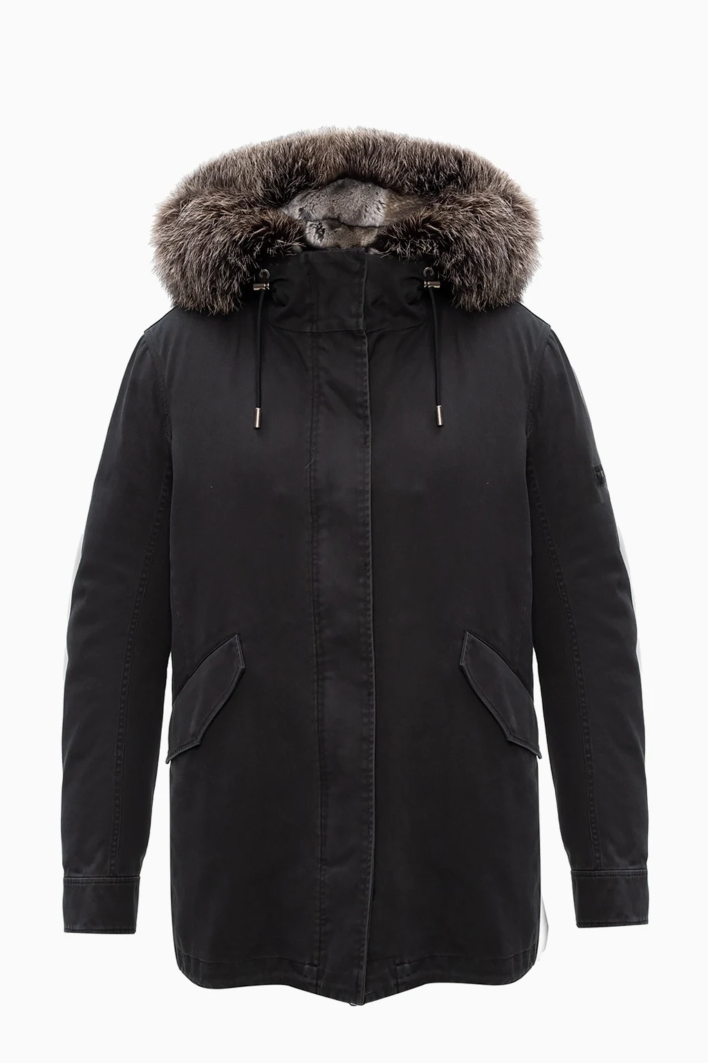 Fox fur parka
