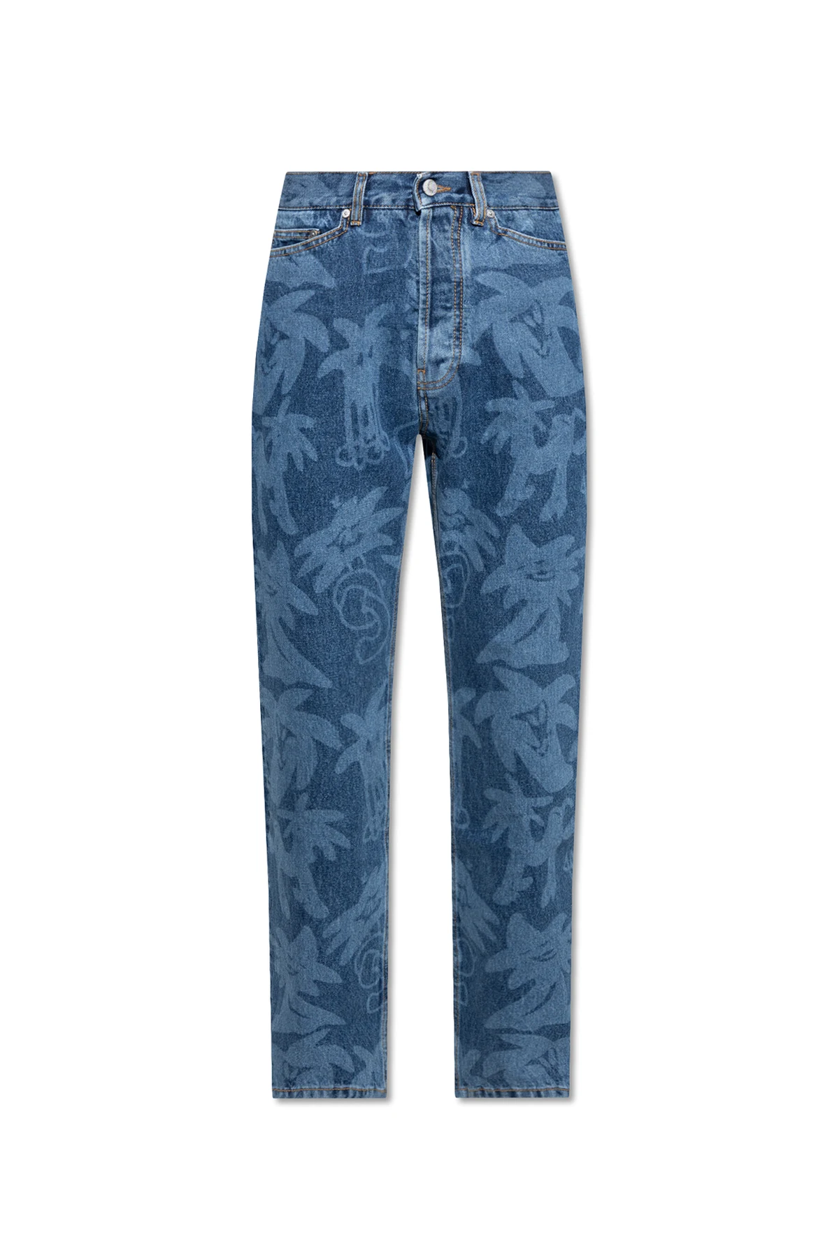 Straight-cut jeans