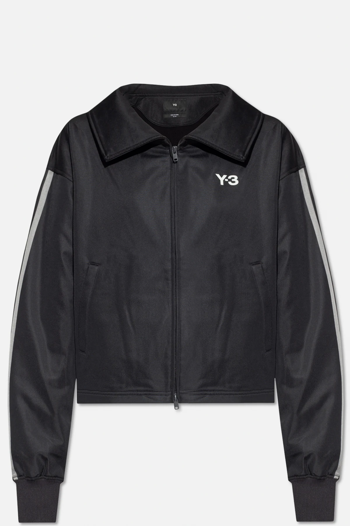 Sweatshirt with standing collar