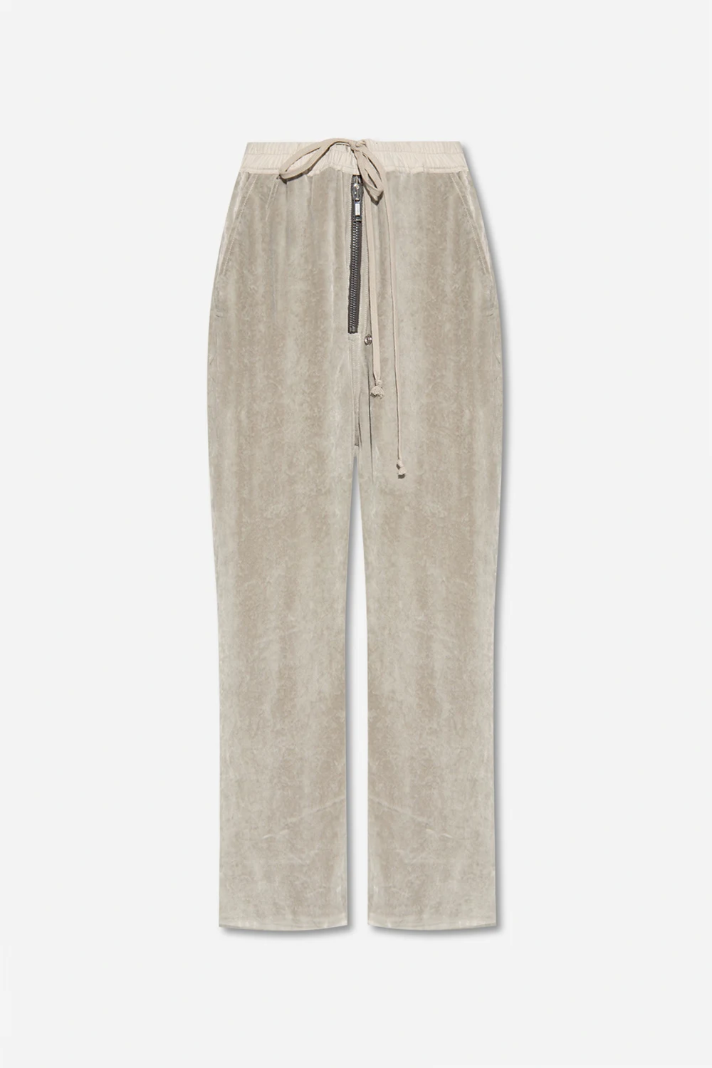 Velour trousers