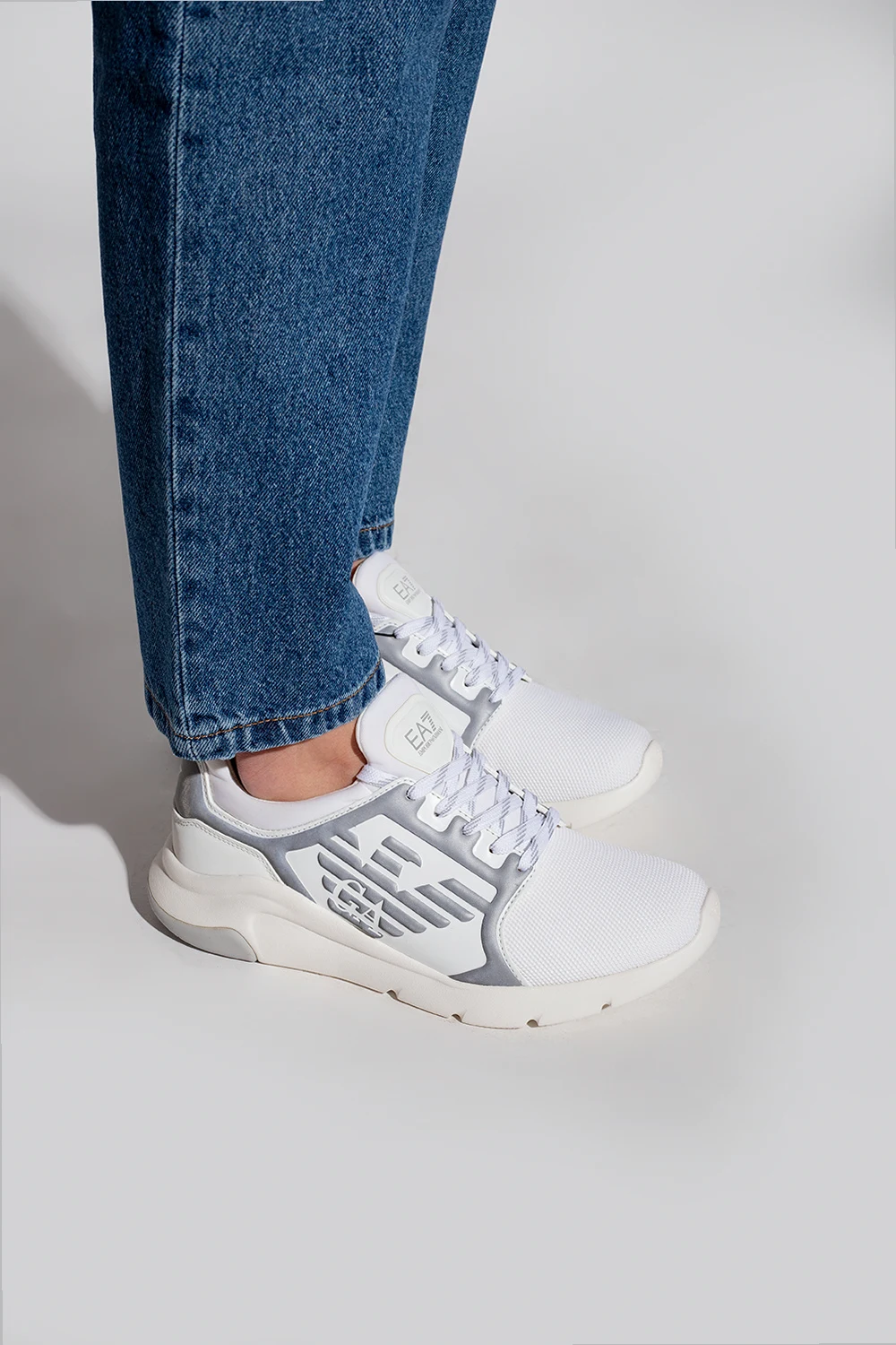 Sneakers with logo