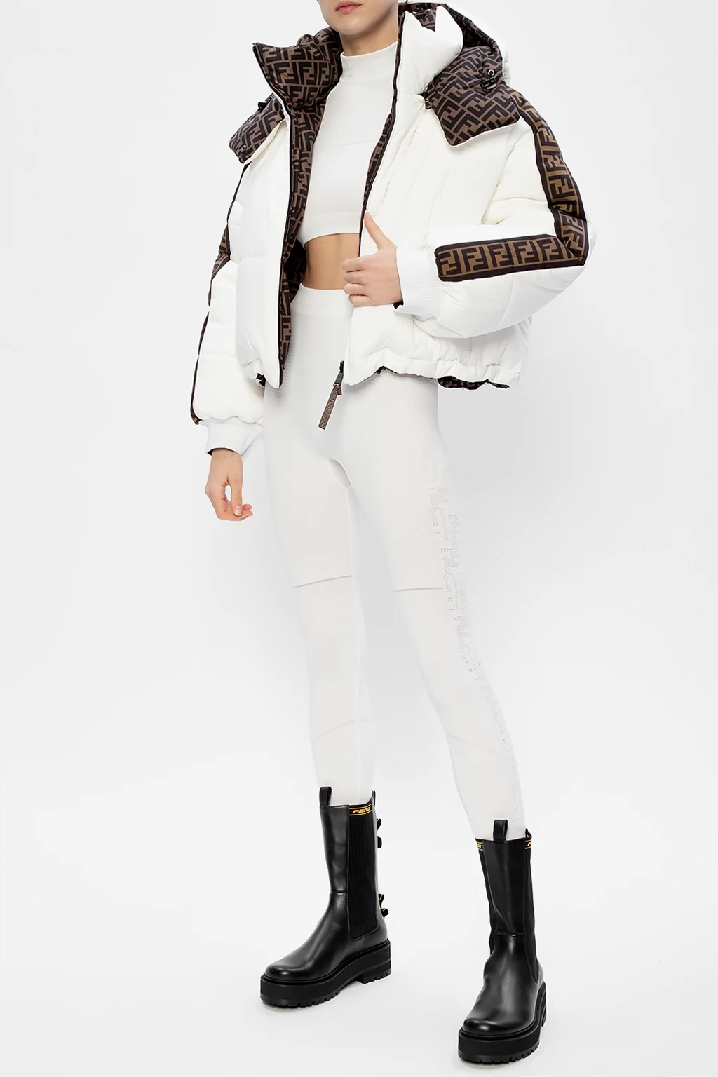 Leggings with logo