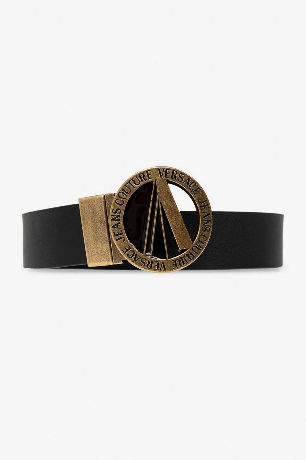 Reversible leather belt