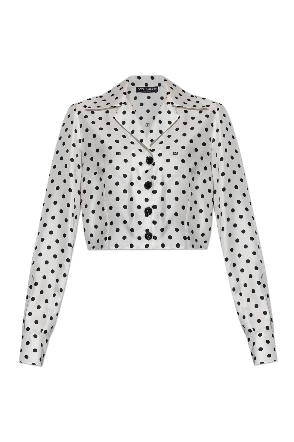 WHITE Silk Shirt