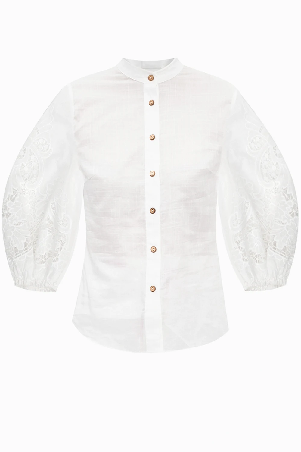 Openwork trim top
