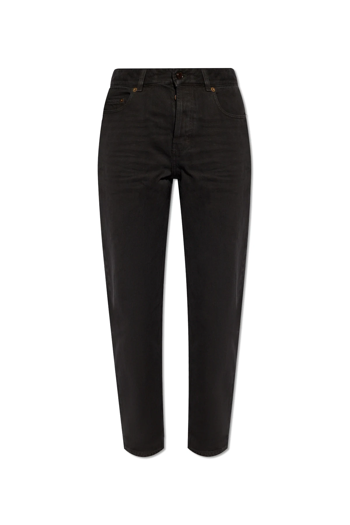 Hochgeschnittene Jeans
