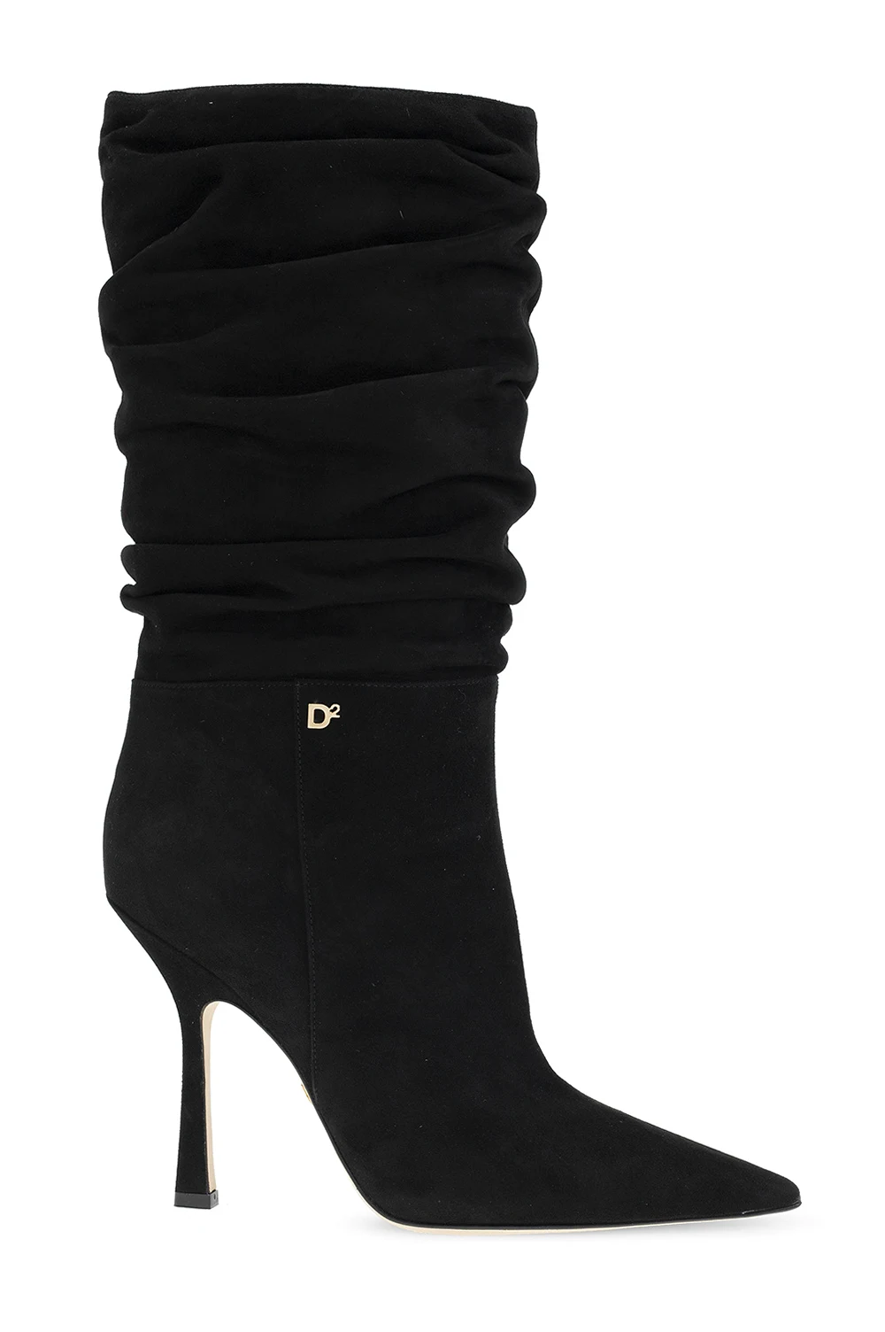 zamszowe botki na obcasie ‘Blair’