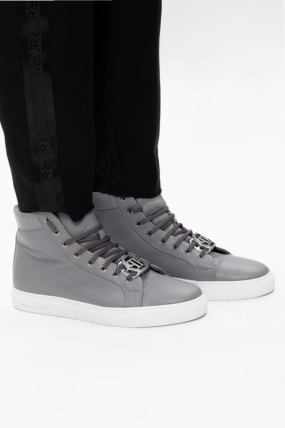 ‘Hexagon’ high top sneakers