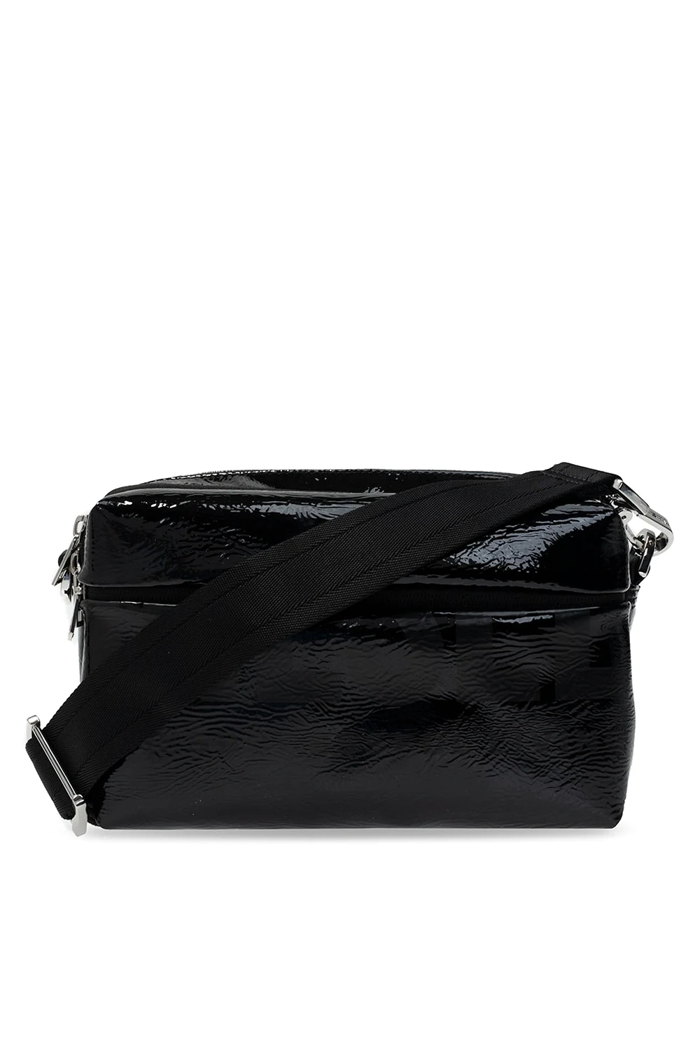 Shoulder bag with logo