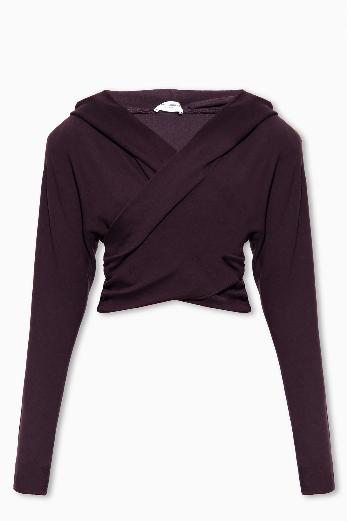 Hooded crop top