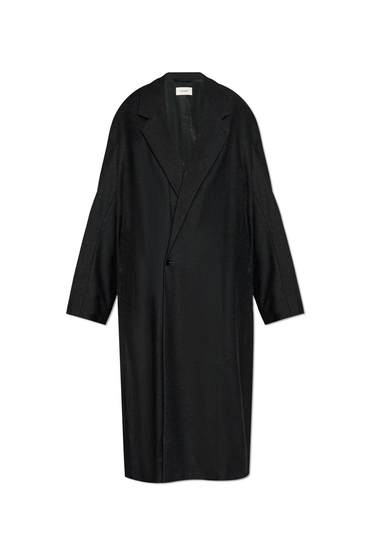 Mantel mit Kaschmirbesatz